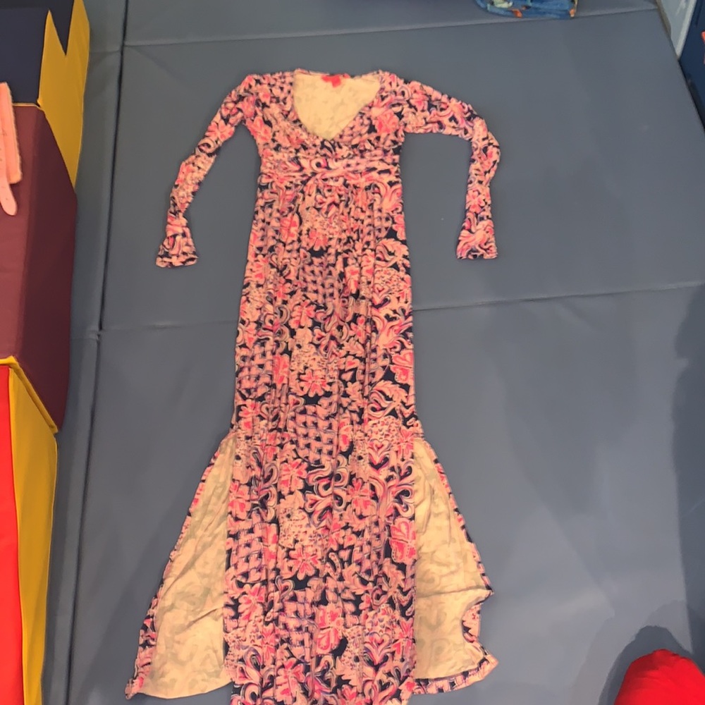 UPF Pink heart dress extra small Lilly Pulitzer